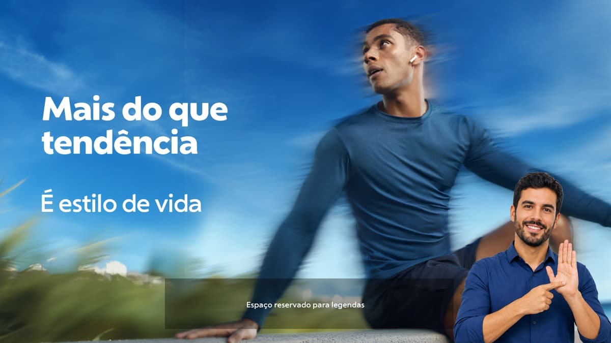 Quadro de storyboard produzido pelo processo, com janela de Libras e faixa reservada para legenda