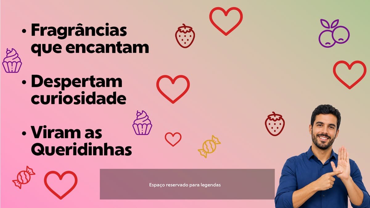 Quadro de storyboard produzido pelo processo, com janela de Libras e faixa reservada para legenda