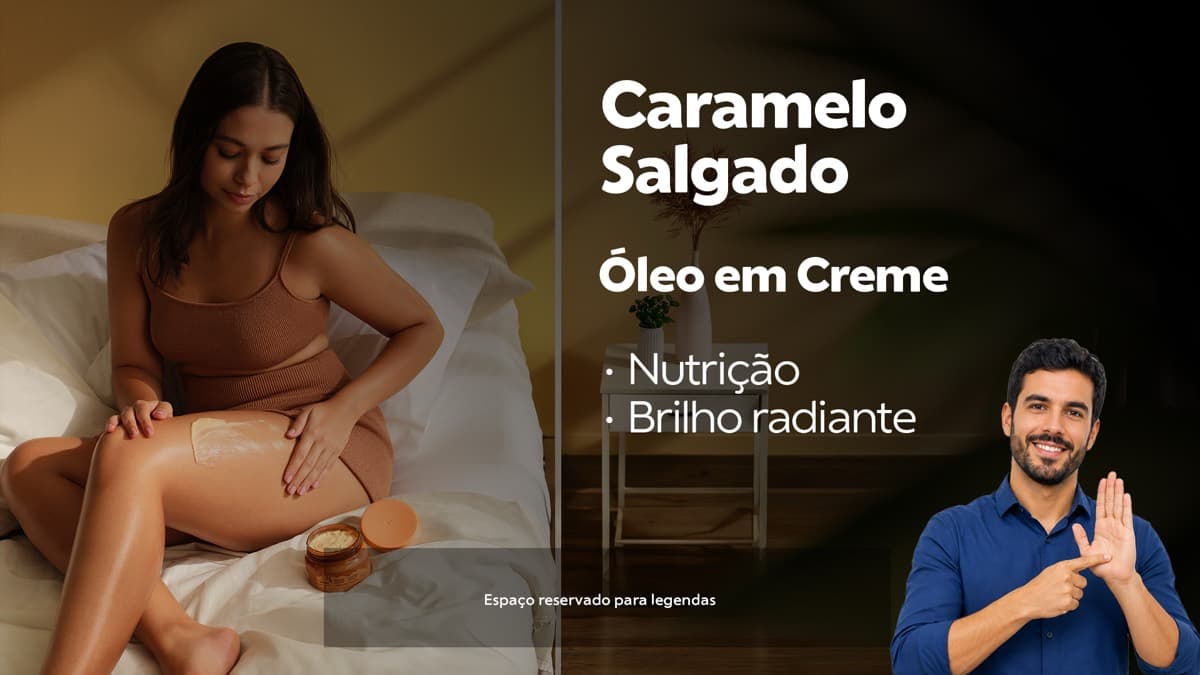 Quadro de storyboard produzido pelo processo, com janela de Libras e faixa reservada para legenda